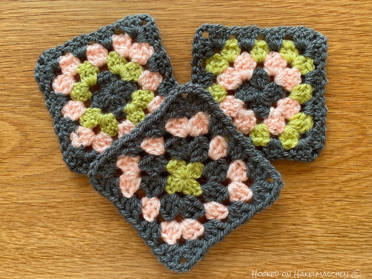 My first traditional Granny Square